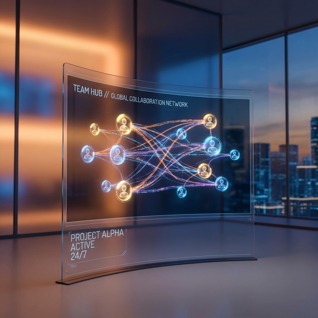 DoubleXL Team Collaboration Network